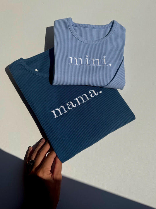 Ribbed Loungeset- WORDING ONLY