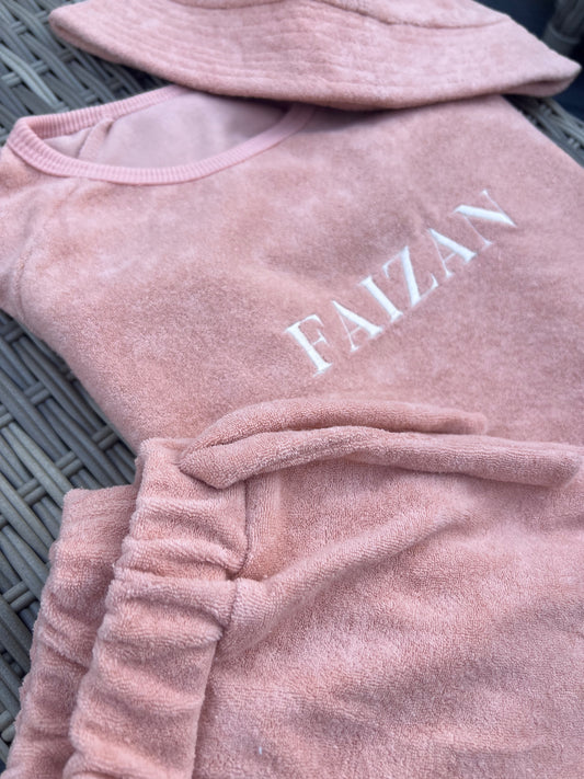 Towelling Set - Sunset