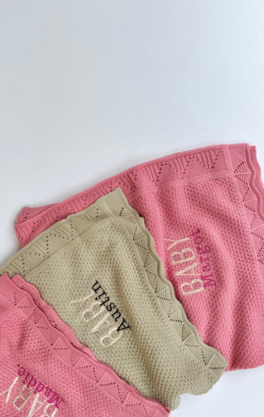 Personalised Baby Blanket