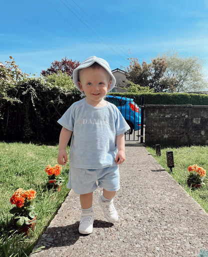 Towelling Set - Coastal Blue