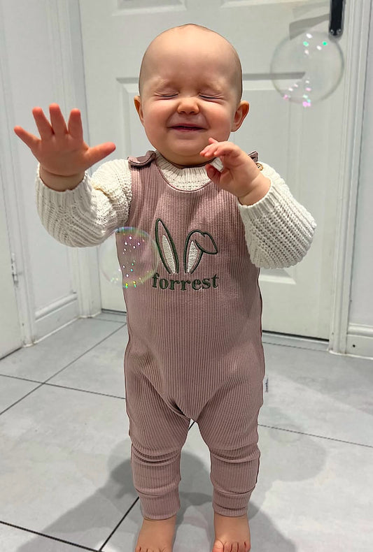 Ribbed Dungarees- DESIGN