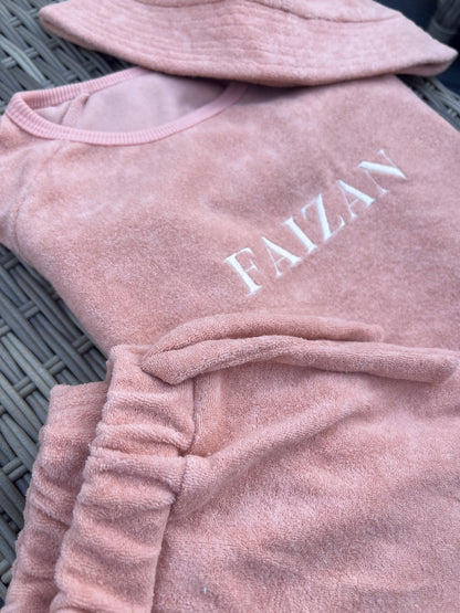 Towelling Set - Sunset